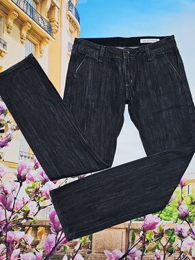 Rag & Bone Black Straight Leg Jeans‎ Size 27